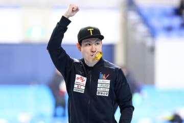 【スピードスケート】新濱立也が五輪代表に前進　カーリング妻・吉田夕梨花に感謝「前向きにさせてくれる」