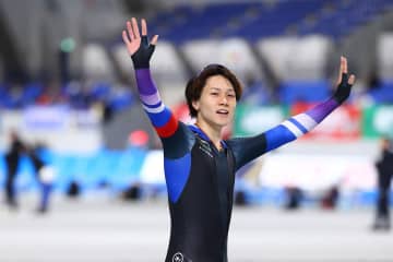 【スピードスケート】森重航が大会新記録で５００ｍＶ　新濱立也の好タイムに刺激「火がついた」