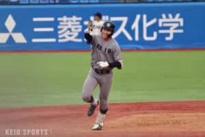 【野球】塾高時代の記憶を更新する一打を 新たな右の大砲  渡邉千之亮／フレッシュ５連覇記念＆来季注目選手インタビュー