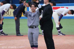 【野球】土壇場で魅せた”主将”の意地　躍動感溢れるプレーを武器にスタメン奪取へ 服部翔／フレッシュ５連覇記念＆来季注目選手インタビュー