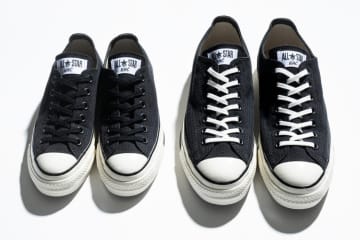 RHC ロンハーマン×コンバース「オールスター」スニーカー、シューレースを外してスリッポン仕様に