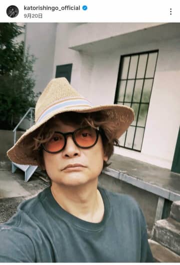 香取慎吾、さわやか表情の近影が話題に　痩せた？「さらにかっこよく若返ってる」