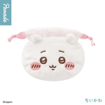 ちいかわたちの“お顔”が巾着に！ふわふわ手触りなカプセルトイ「おかお巾着」全4種がどれも可愛い