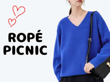 ニットなのに、洗濯機で洗える！【ROPÉ PICNIC】毎日着たい「スフレニットシリーズ」