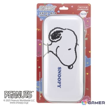 「スヌーピー」デザインのSwitch2用ポーチが12月27日に発売！周辺機器もまとめて収納できる便利なポケット付き