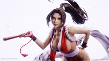 不知火舞“いつもの露出度”でリアルすぎる1/4スタチューに！何もかも「デカい」、圧を感じる