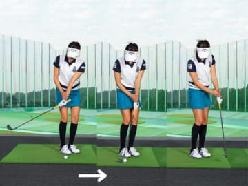 ボールの近くに立つとダフリが出ない！アプローチのコツをレッスン