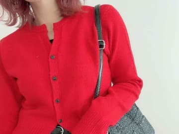 トレンドの赤 →【しまむら】で見つけた！ 着回し力抜群「優秀アイテム」