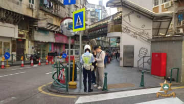 マカオ、週次の歩行者による道路横断違反の検挙数は101件…3週連続増、15週ぶり3桁に