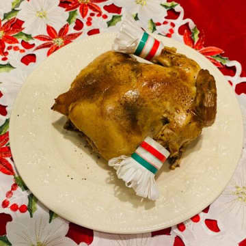 スタッフドチキンの皮までパリッと美味しい温め直しのコツ！たったこれだけ