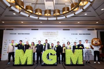 「2025 MGMマカオテニスマスターズ」がきょうから2日間開催