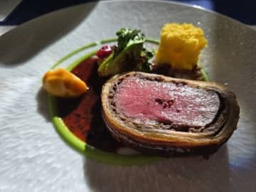 高橋英樹、忘年会で豪華フレンチを堪能「元気に忘年会ができたこと感謝」