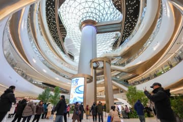 新たな消費の原動力　北京副都心に商業複合施設が開業