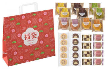 【銀座コージーコーナー】ブランケット入り2026年福袋が登場！新年の挨拶にぴったりの新春限定「焼菓子ギフト」も。