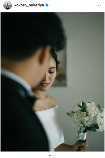 日テレ27歳アナ、夫との挙式2S公開「イケメンオーラ漂ってる！」の声…忽滑谷こころ「この上なく幸せな1日」