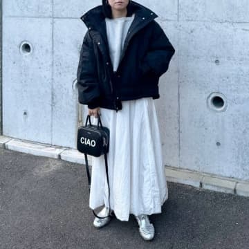 【ママ】1月の普段着コーデ。おしゃれなママ・お手本の服装