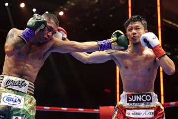 中谷潤人、僅差の判定勝ち　スーパーバンタム級転向初戦は難敵に“冷や汗”32連勝→右まぶた大きく腫れる