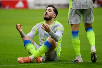 ペップ「怒鳴りたくなる瞬間も、キスしたくなる瞬間もある」　アシスト＆決勝弾のシェルキへの期待を語る