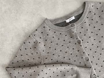 “ドット柄”は子供っぽい？【しまむら】大人女性が挑戦しやすい「優秀カーデ」見つけた！