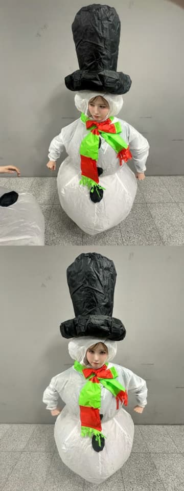 反則級の可愛さ…元AKB48本田仁美、“雪だるまコスプレ”姿にファン悶絶「最高」「美貌がまぶしい」【PHOTO】
