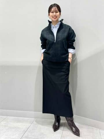 【GU黒スカート】今っぽく穿くには？→ 40・50代が垢抜ける♡「お手本コーデ」