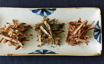 炒める、からめる、盛り付ける！ 簡単おせち「三色田づくり」の作り方