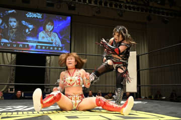 【ガンプロ】YuuRIがデビュー5周年記念試合で“太陽神”Sareeeに善戦健闘も及ばず！「いつか倒すんで」