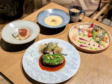 クロスホテル京都でサステナブル･シーフードを使ったコース料理を楽しんできた