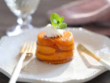 「手作りりんごスイーツの最適解見つけた！」「フライパンひとつで簡単にできる！」タルトタタン