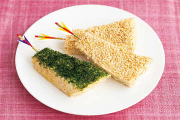 お正月のおせちにおすすめ！はんぺんで作る「ふんわり松風焼き」人気レシピを公開！