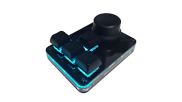 XYZA、小型ノブ付きデバイス「TinyKeyBoard5」発売。直感的な操作感、クリエイターの作業効率アップ