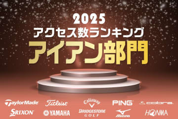 《2025年》アイアン部門アクセス数ランキング／国産が外ブラの勢いをシャットアウト