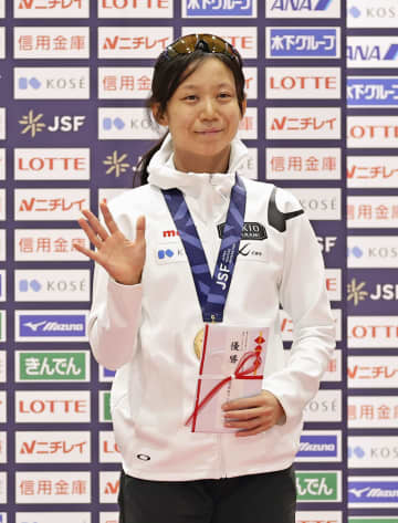 女子1500mで高木2連覇　佐藤、山田和も五輪代表