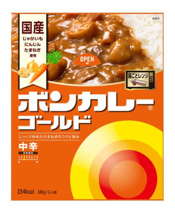 「ボンカレーゴールド」価格改定　235円→255円　2026年3月1日納品分から　大塚食品
