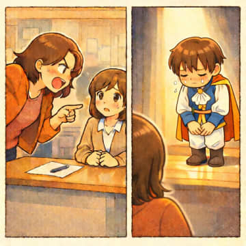 「学芸会、うちの子を主役にして」と叫ぶ毒親。当日、子供が泣きながら放った悲痛な叫びとは【短編小説】