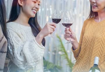 お受験幼稚園ママ友のクリスマスパーティー。留守がちな夫の話題で盛り上がる夜