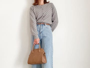 「お値段以上の高見え！」【しまむら】“甘さ”をちょっと足したい日に！「優秀ドットカーデ」