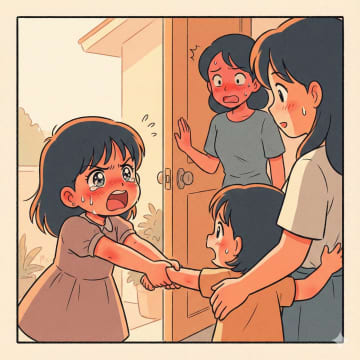 「お宅の子、うちの教育に悪いから」門前払いするママ友。だが、娘の一言でその場の空気が一変【短編小説】