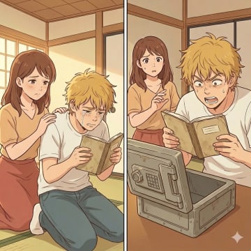 「少し借りるだけだから」と実家の金庫を勝手に開けた兄→中に入っていた日記を見て泣いた理由【短編小説】