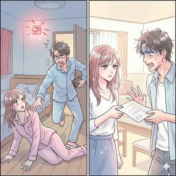 「君のことは一生守るよ」プロポーズした夫。だが、火災報知器が鳴った瞬間、夫の本性が見えた【短編小説】