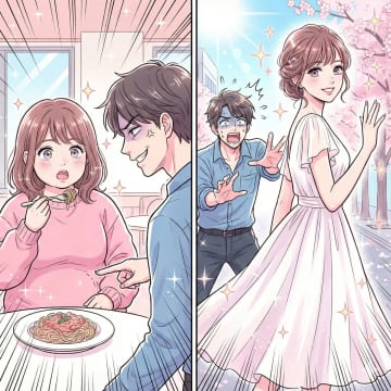 「もっと痩せろよデブ」と嫌味を言う彼。ダイエットして痩せた姿を見た、彼の一言に別れを決意【短編小説】