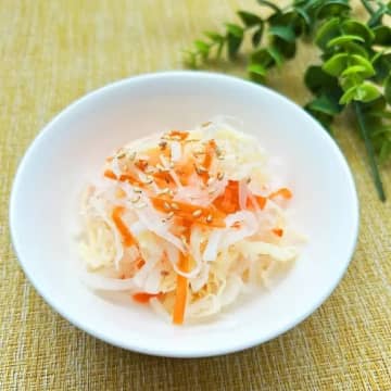 【紅白なますが激変！？おつまみの定番を加えたら…】「想像以上にウマすぎて震えた」「普段なますを食べない子どもも夢中でパクパク」