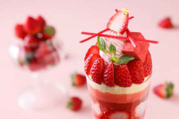 グランドニッコー東京 台場で味わう贅沢パフェ。あまおう尽くしのご褒美時間