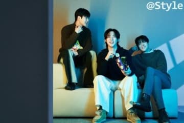 Libelante、リーダー キム・ジフン除隊後初！完全体でグラビア撮影