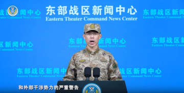 中国、台湾を包囲し軍事演習　独立勢力への「警告」と主張