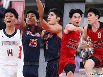 ウインターカップ男子のベスト5発表…福大大濠の白谷、東山の佐藤凪ら受賞