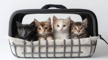 頭の中はまるで猫の袋詰め? 「a bag of cats」が描く混沌