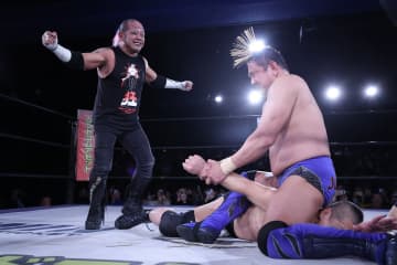 【超日本】永田裕志の衝撃〝串刺し白目〟フィニッシュで会場騒然「こんなんされて終われないでしょ」