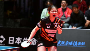 木村香純が早田ひな撃破でTOP名古屋が今季8勝目　日本生命は2位浮上＜卓球・Tリーグ2025-2026女子＞