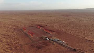 中国内モンゴル・河套盆地の累計原油生産量　500万トン突破